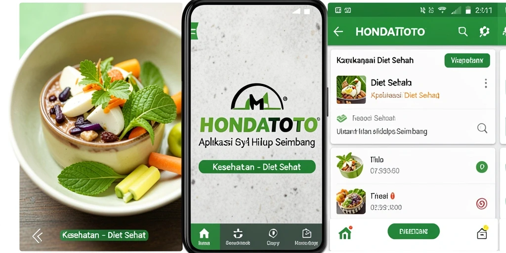 Antarmuka HONDATOTO yang intuitif dan ramah pengguna.