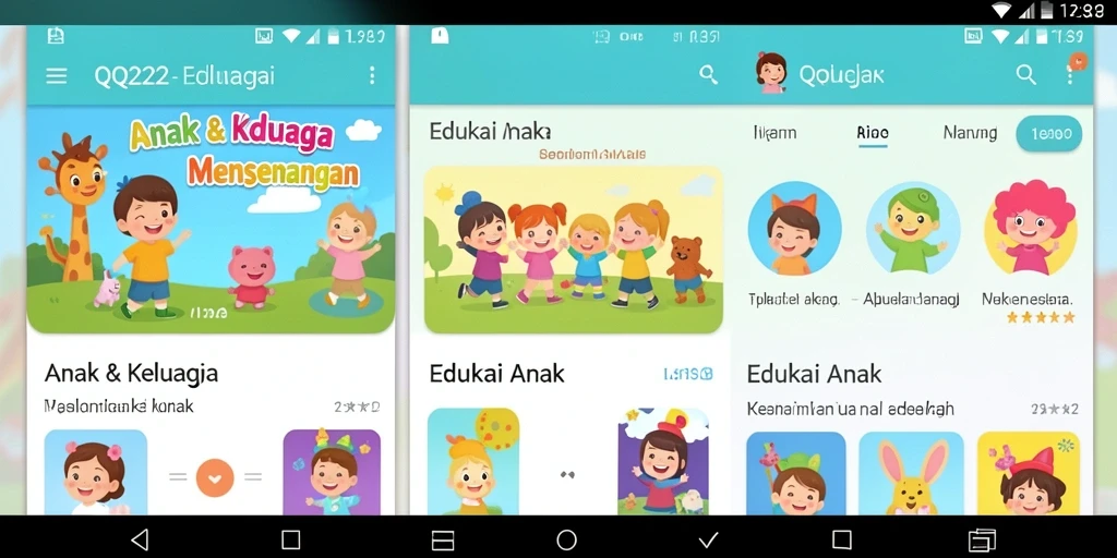 Antarmuka cerdas dan ramah anak dari QQ222.