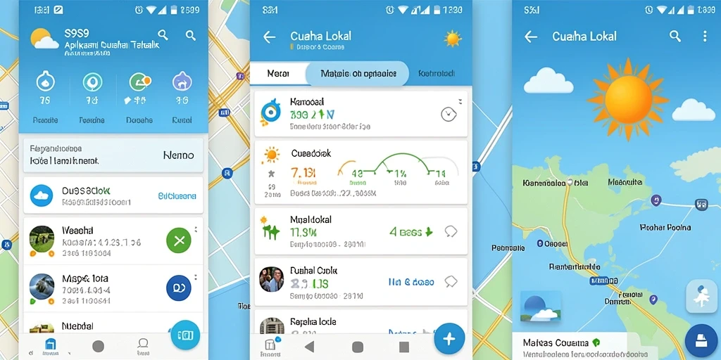Tampilan antarmuka S9S9 yang informatif dan user-friendly.