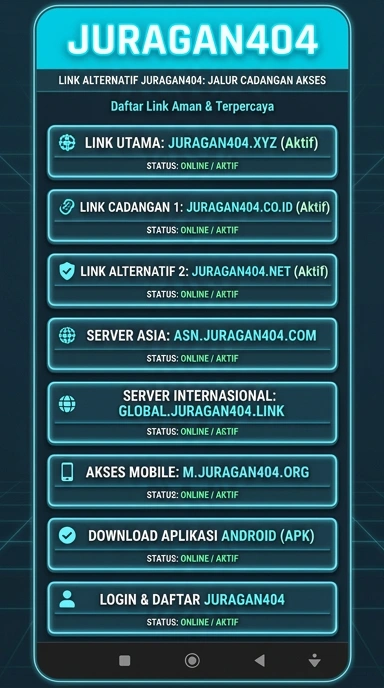 Link Alternatif Juragan404 untuk Pengguna Android